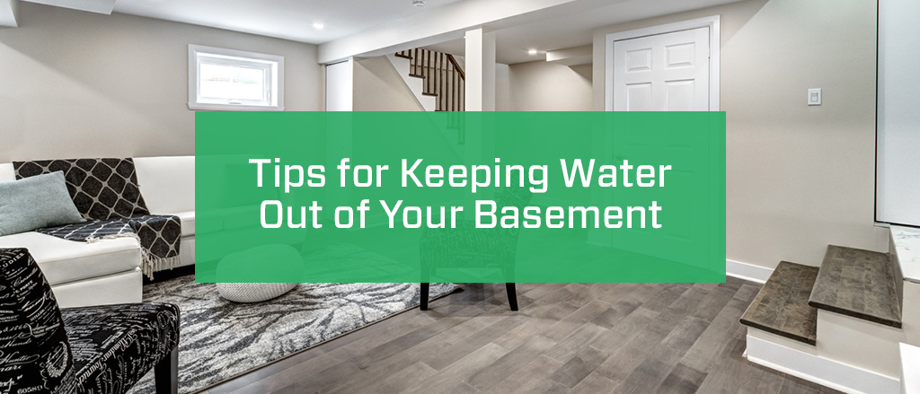 tips for keep water out of basement