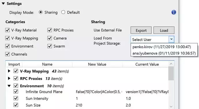 Settings Management